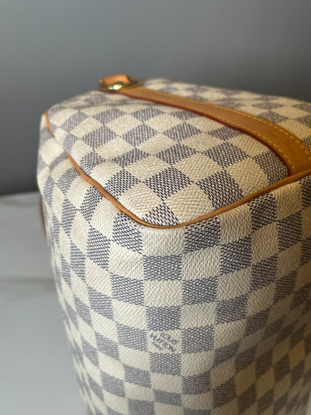Louis Vuitton Speedy 30 Damier Azur w/ Lock Keys & Original Dust Bag - Picture 11 of 16